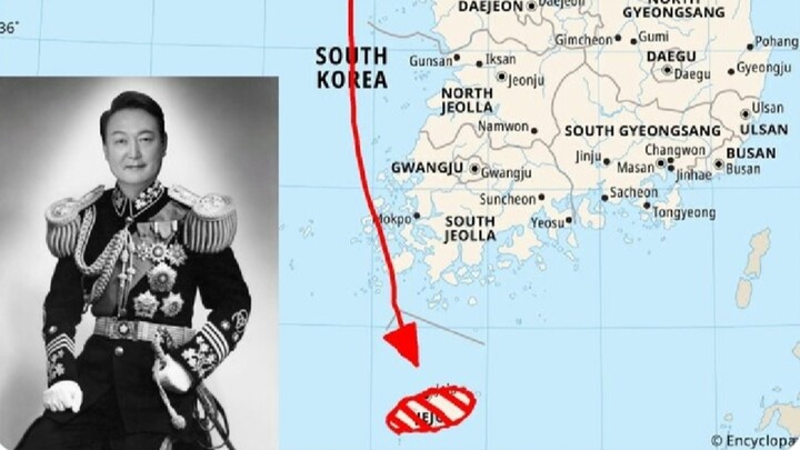 Foreign netizens suggest Yoon Suk-yeol leave Seoul and establish a separate regime on Jeju Island.