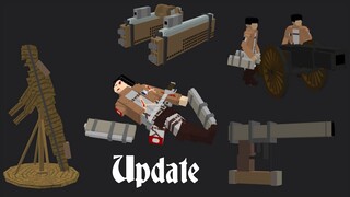 UPDATE: Minecraft Attack on Titan