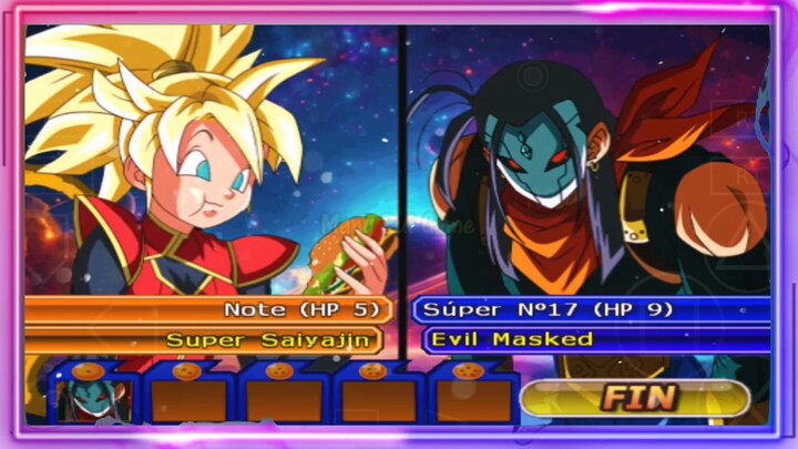 NOTE SSJ VS SUPER ANDROID 17 EVIL MASKED - DB MOD ANDROID GAMEPLAY