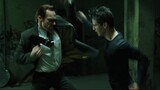 Keanu Reeves as Neo vs Agent Smith in the Subway