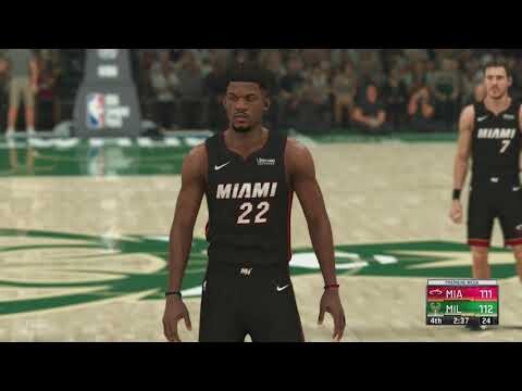 NBA 2K21: CRAZY GAME Bucks vs HEAT