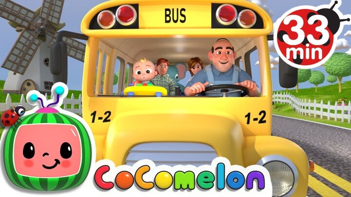 Wheels on the Bus + More Nursery Rhymes & Kids Songs - CG