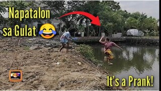 Grabe Napatalon sa Tubig si Kuya sa sobrang Gulat!