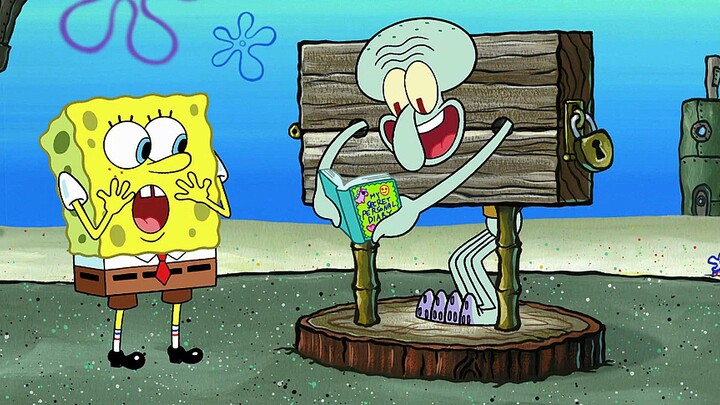 "SpongeBob SquarePants": What is it that makes Squidward a diary thief?