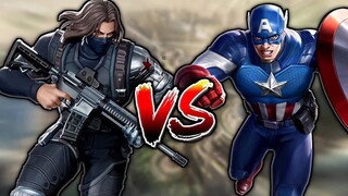 WINTER SOLDIER VS CAPTAIN AMERICA | MARVEL SUPER WAR | WINTER SOLDIER SKILL GUIDE