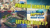 Let's Get Rich: Meta World - ini Let's Get Rich 2 ? ada Fitur P2E Dan NFT ? Bakal Ada Turnamen nya ?