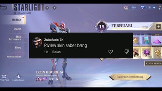 New Skin Starlight Saber