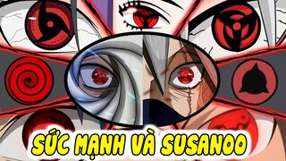 Sức mạnh và Susanoo của tất cả Mangekyou Sharingan trong Naruto || Sasuke Itachi và Shisui