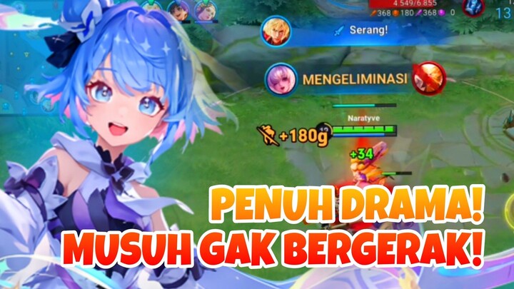 PENUH DRAMA! MUSUH GAK BERGERAK! - Xiao Qiao Honor Of Kings