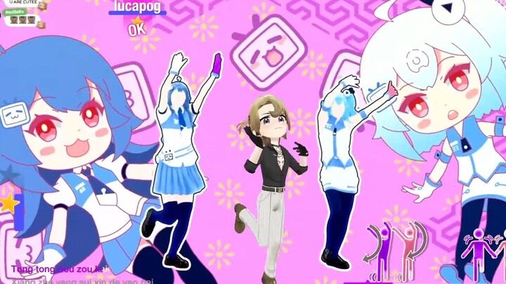 [Clip/Luca] Performing the New Year's Eve宅 Dance "Rainbow Beat"