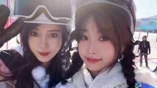 Angelababy and Yu Shuxin are so pleasing to the eye in the same frame, Huang Minghao was not recogni