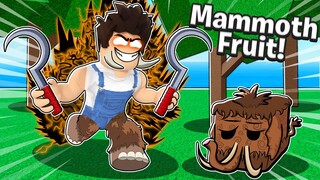 THEY ANNOUNCED THE NEW FRUIT COMING IN UPDATE 20! *MAMMOTH* Roblox Blox Fruits