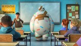 A Battered, Fat Robot Enters the School and Confuses Everyone With Its Large, Ungainly Body