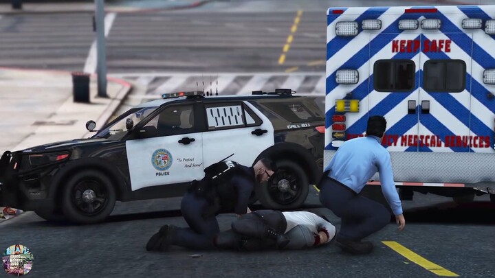 Chiến sĩ ngã xuống - LSPD - Tri ân Cảnh sát #GTA #game
