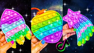 Fidget Toys TikTok Compilation #2 | Đồ chơi bóp bong bóng thư giãn Pop It Fidget màu cầu vồng
