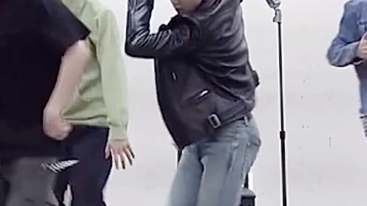 Park Jimin pointed leather shoes and tight pants airplane pt.2 practice room FOCUS