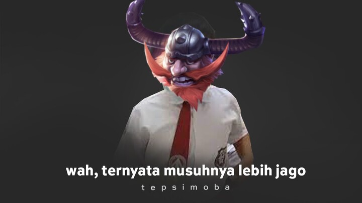 kenapa hero di tim musuh lebih jago daripada di tim sendiri.