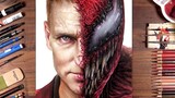 [Painting] "Venom 2: The Carnage Begins" Carnage (Woody Harrelson) | Author: drawholic