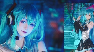 Real person or AI? As expected of Miku, even a loser like me looks good in it! | Hatsune Miku does w