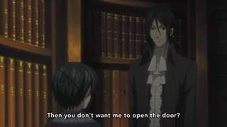 Sebastian teasing Ciel