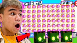 Pet Simulator X | ROBLOX - BINIGYAN ako ng *300* DARKMATTER SANTA PAWS! |(Grabe to')