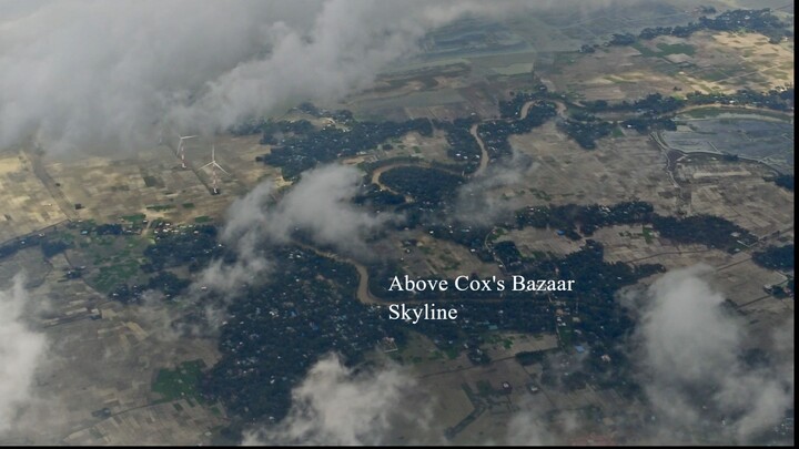 Above Cox's Bazar, Bangladesh from the Window