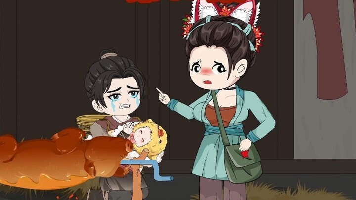 ลูกหมีจินตนาการคิดแผนที่จะมีแม่จากความว่างเปล่า