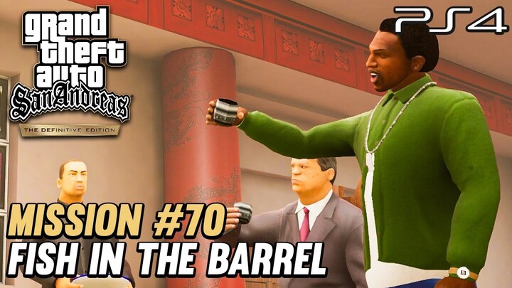 GTA San Andreas PS4 Definitive Edition - Mission #70 - Fish in a Barrel