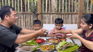 No Căng Bụng Cá He Kho Khế Tàu Chấm Rau Vườn Đơn Giản Mà Ngon |ATML&family T315