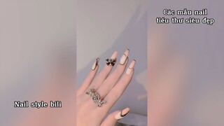 Các mẫu nail tiểu thư siêu đẹp