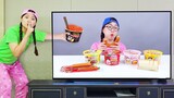 Mukbang Fire Spicy Noodle Tteokbokki 불닭볶음면 떡볶이 TV 속 편의점 음식 먹방 DONA 도나