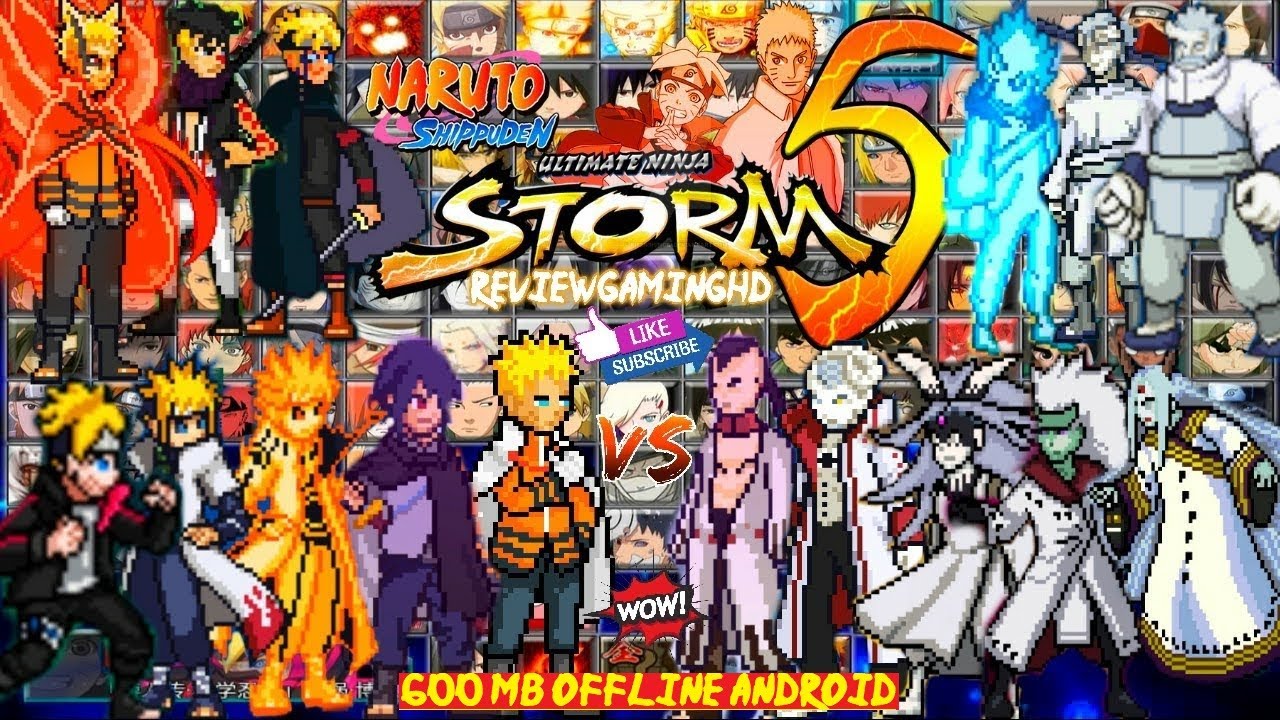 Naruto Ultimate Ninja Storm 5 Mugen Apk For Android BVN Mod Download -  BiliBili