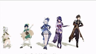 Teyvat Music Test Five Gods Edition