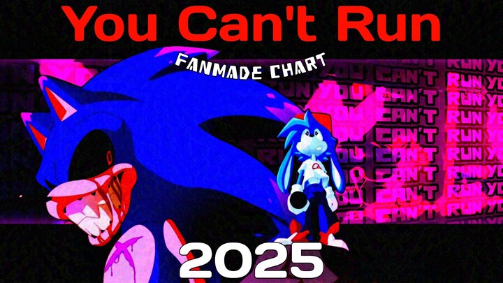 Lagu Rock Paling Terbaik di Tahun 2025!!! - FNF Sonic.EXE You Can't Run 2025 Fanmade Chart