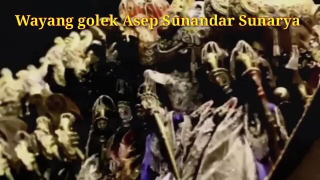 wayang golek Cepot vs dorna
