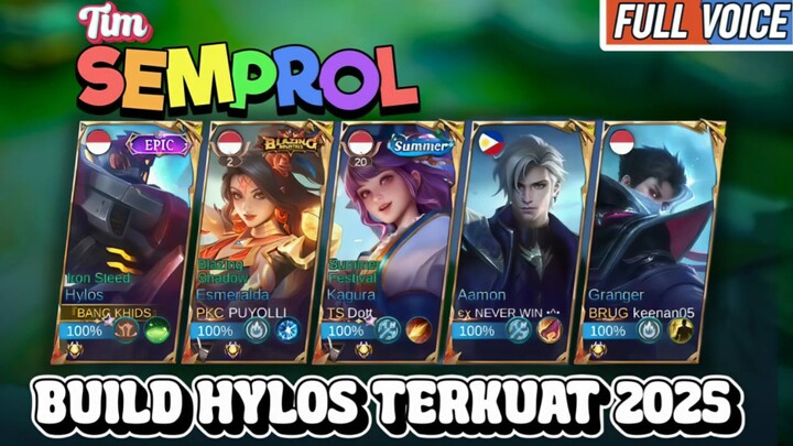 GAK MVP RUGI Ft TIM SEMPROL (BUILD HYLOS TERKUAT 2025