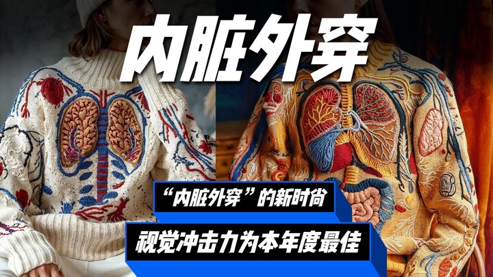 Gaya baru “organ dalam terlihat di luar”, daya tarik visualnya benar-benar yang terbaik tahun ini!