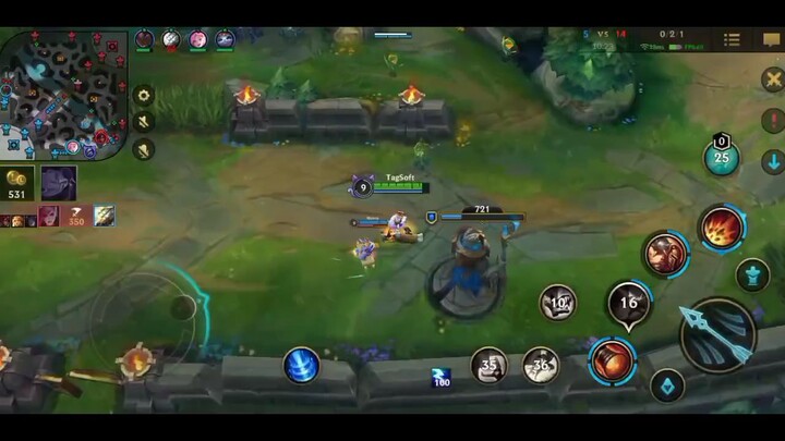 Wild Rift_Tristana on the Run 🥰