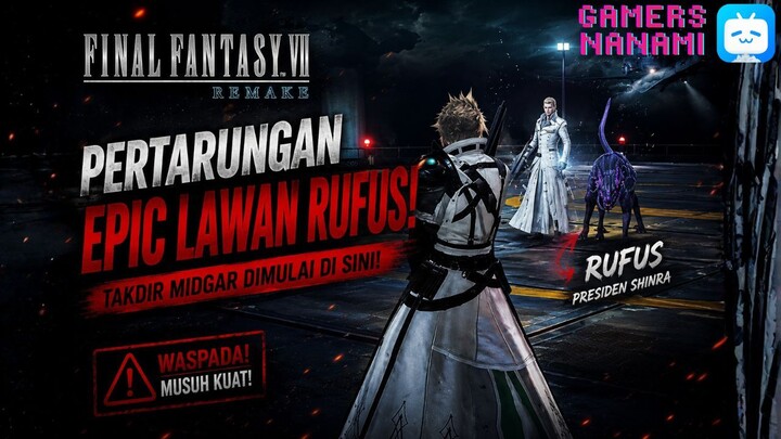 Melawan Mantan boss cloud! Boss Pemilik SHNRA SOLDIER!