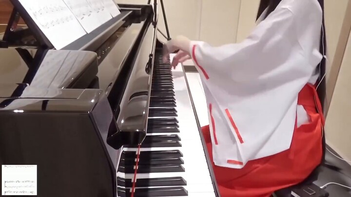 [Come and learn piano from me] The movie "InuYasha" OST The longing across the ages INUYASHA