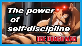 The power of a self-disciplined human!