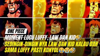 Challenge konyol luffy Kepada Law dan Kid🤣🤣