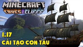 Tập 3: Cải Tạo Con Tàu Mắc Cạn Thành Nhà Ở - Minecraft Sinh Tồn 1.17