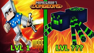 100 Ngày SINH TỒN HANG NHỆN ĐỘC NÂNG CẤP ĐỒ CÓ THÊM SKILL MỚI Minecraft DUNGEON TOP GAME THÀNH EJ