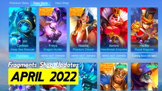 mobile legends fragments shop updates for april 13