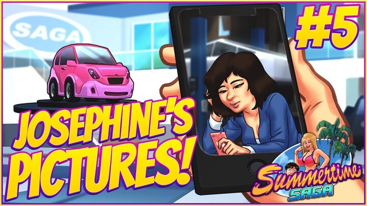 JOSEPHINE'S PICTURES! - Summertime Saga Walkthrough Part 5! | Version 0.20.8!