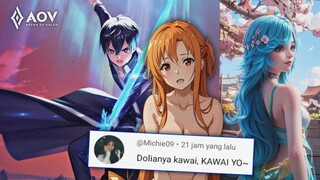 GILIRAN ALLAIN DIMANJAKAN DOLIA - AoV Indonesia