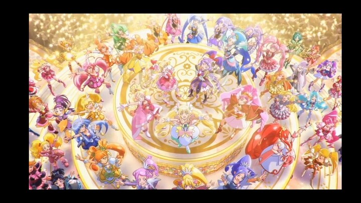 Pretty Cure ALL STARS Theatrical Version Group Dance Chronicle and Cure Echo Album