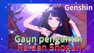 Gaun pengantin Raiden Shogun