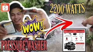 UNLI HUGAS SA MURANG PRESSURE WASHER NA ITO FROM SHOPEE | HONEST REVIEW